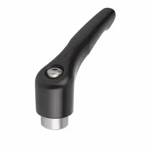 KIPP K0123.0031 Adjustable Handle, Teardrop, Zinc Handle, M3 Thread Size, 0.3500 Inch Stud Length | CR6XGQ 53EW66