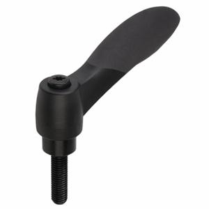 KIPP K0125.3A301X20 Adjustable Handle, Hard And Soft Touch, Fiberglass Handle, 5/16 Inch To 18 Thread Size | CR6TDA 53JD25