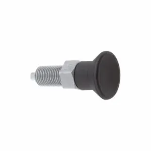 KIPP K0338.01004 Spring Plunger, Lockout, With Locking Nut, Stainless Steel, M8X1 | CR7CQW 53ED05