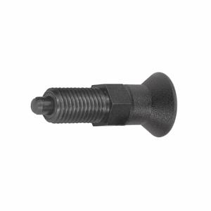 KIPP K0338.1412AO Spring Plunger, Lockout, With Locking Nut, Black Oxide-Coated Steel Body | CR7CMC 53EE97