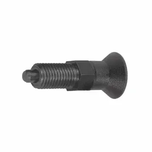 KIPP K0338.1410A7 Spring Plunger, Lockout, With Locking Nut, Black Oxide-Coated Steel Body | CR7CMG 53EE95