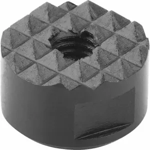 KIPP K0385.1210 Through-Hole Insert W/Serrated Face, 12 mm Dia, M5, 10 mm Ht, Serrated | CR7BVP 801XC4