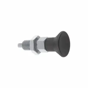 KIPP K0630.212206 Spring Plunger, With Locking Nut, Stainless Steel | CR7DEE 53EG22