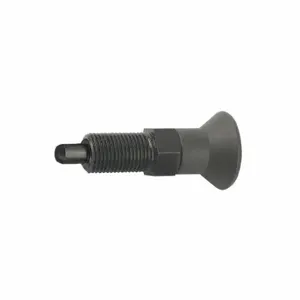 KIPP K0630.21308 Spring Plunger, Without Locking Nut, Black Oxide-Coated Steel Body | CR7DGG 53EG34