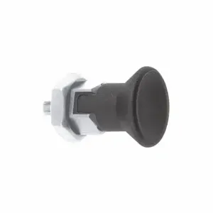 KIPP K0631.18903 Spring Plunger, Lockout, With Locking Nut, Stainless Steel | CR7CPU 53EF56