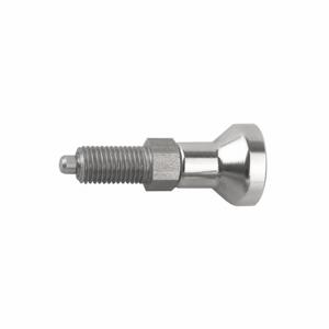 KIPP K0632.001516A8 Spring Plunger, Without Locking Nut, Stainless Steel | CR7DLA 53EC53