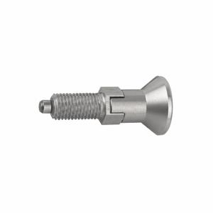KIPP K0632.113308 Spring Plunger, Lockout, Without Locking Nut, Stainless Steel | CR7CUQ 53EE20