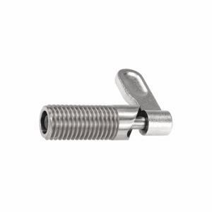 KIPP K0637.1040812 Spring Plunger, Without Locking Nut, Stainless Steel | CR7DQD 53EJ70