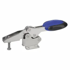 KIPP K0660.108101 Toggle Clamp, Horizontal Close, 186 lbs. Holding Capacity, 1.27 Inch Height Under Arm | CJ3QHC 48TM94