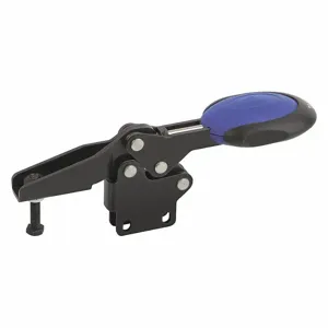 KIPP K0661.006101 Toggle Clamp, Horizontal Close, 161 lbs. Holding Capacity, 1.45 Inch Height Under Arm | CJ3QJL 48TM97