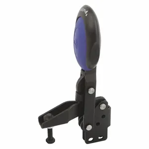 KIPP K0663.006101 Toggle Clamp, Straight Foot, Steel, Vertical Handle, 207 lbs. Holding Capacity | CJ3QGV 48TN26