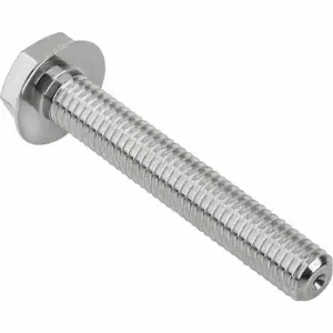 KIPP K1411.12X35 Hygienic Hex Head Screw, Stainless Steel, Fully Threaded, M12, 35 mm Fastener | CR7BMX 802H32