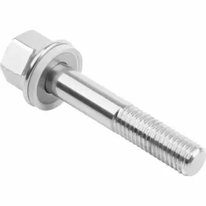 KIPP K1595.062X50 Hex Head Bolt, Stainless Steel, Partially Threaded, M6, 18 mm Min Thread Length | CR7BHD 802K60