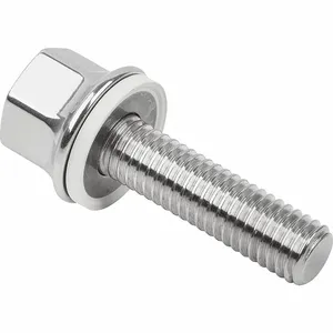 KIPP K1595.122X40 Hex Head Bolt, Stainless Steel, Fully Threaded, M12, 40 mm Fastener Length | CR7BBC 802K86