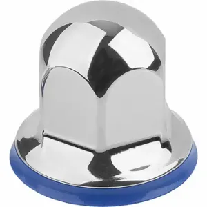 KIPP K1648.1112 Hygienic Cap Nut w/Washer, Std Crown, M12 Thread, 316L, Stainless Steel, 18 mm Hex Width | CR6ZRQ 802HL3