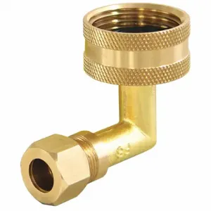 KISSLER & CO 83-0300 Dishwasher Elbow, Solid Brass | CR7EKA 244Z77