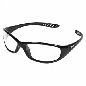 KLEENGUARD 20539 Safety Glasses, Anti-Scratch, Wraparound Frame, Full-Frame, Black, Black, M Eyewear Size | CR7EMW 475P11