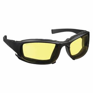 KLEENGUARD 25674 Safety Glasses, Uncoated, No Foam Lining, Wraparound Frame, Full-Frame, Black, Black | CR7ENA 21A166