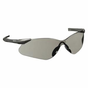 KLEENGUARD 25704 Safety Glasses, Anti-Scratch, No Foam Lining, Wraparound Frame, Frameless, Gray, Gray | CR7EMU 21A171