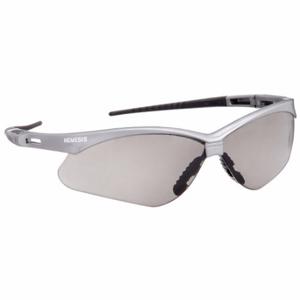 KLEENGUARD 47383 Safety Glasses, Anti-Fog, No Foam Lining, Wraparound Frame, Half-Frame, Gray, Gray, Gray | CR7EMR 475P06