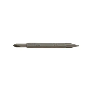 KLEIN TOOLS 13392 Screwdriver Bit, 4 In 1, Electronics, #0, 1/8 Inch Slotted | CE4WXH 13992-5