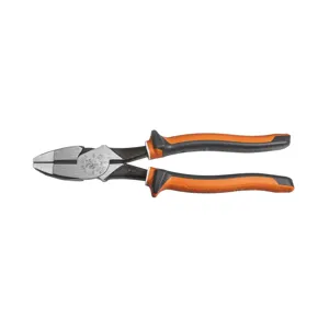 KLEIN TOOLS 20009NEEINS Side Cutting Pliers, Insulated, Heavy Duty | CE4VYM 70194-8