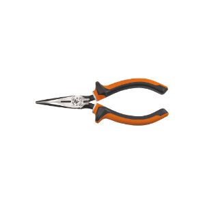 KLEIN TOOLS 2036EINS Long Nose Side Cutter Pliers, 6 Inch Slim Insulated | CE4VYN 71048-3