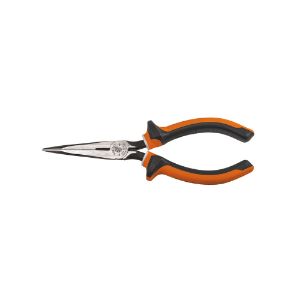 KLEIN TOOLS 2037EINS Long Nose Side Cut Pliers, 7 Inch Slim Insulated | CE4VYP 71049-0