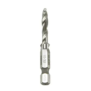 KLEIN TOOLS 32239 Drill Tap, 10-32 Tap Size | CE4WKR 32239-6