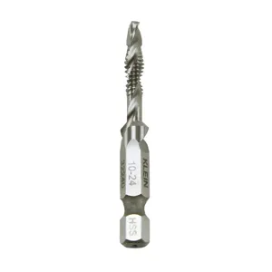 KLEIN TOOLS 32240 Drill Tap, 10-24 Tap Size | CE4WKT 32240-2