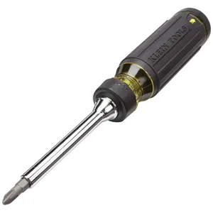 KLEIN TOOLS 32305 Multi-Bit Ratcheting Screwdriver, 15 In 1, 3.5 Inch Shank Length | CF3QPB 32305-8