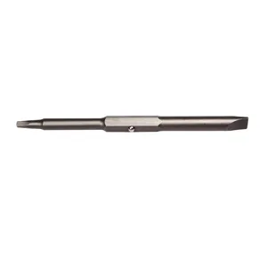 KLEIN TOOLS 32411 Replacement Bit, Tip Type Square, Slotted, #1, 1/4 Inch Size | CE4YEJ 32411-6