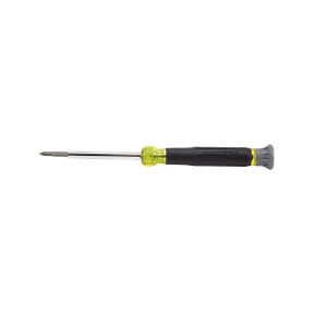 KLEIN TOOLS 32581 Multi Bit Electronics Screwdriver, 4 In 1, Phillips, Slotted Bits | CE4WRB 32581-6