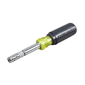 KLEIN TOOLS 32596 Multi Bit Screwdriver/Nut Driver, 8 In 1 | CE4WXT 32596-0