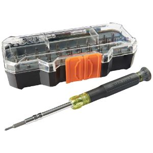 KLEIN TOOLS 32717 Precision Screwdriver Set, All In 1, With Case | CF3QPJ 32717-9