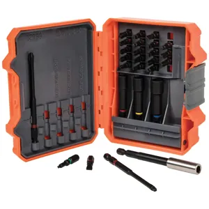 KLEIN TOOLS 32799 Impact Power Bit Set, 26 Piece | CE4XHB 32799-5