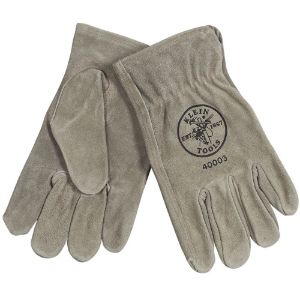 KLEIN TOOLS 40003 Cowhide Driver Glove, Small | CE4YDN 60103-3