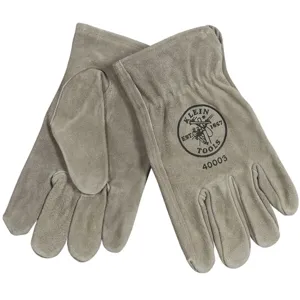 KLEIN TOOLS 40003 Cowhide Driver Glove, Small | CE4YDN 60103-3