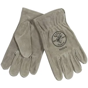 KLEIN TOOLS 40006 Cowhide Driver Glove, Large | CE4YEG 60106-4