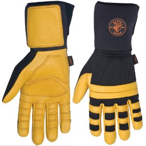 KLEIN TOOLS 40080 Lineman Work Glove, Size Medium | CE4YLF 60006-7