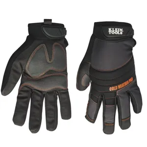 KLEIN TOOLS 40213 Cold Protection Gloves, Extra Large | CE4WFD 40213-5