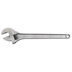 KLEIN TOOLS 50615 Adjustable Wrench, Capacity Standard, Overall Length 15 Inch | CE4YVN