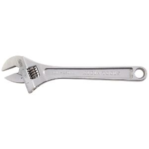 KLEIN TOOLS 50710 Adjustable Wrench, Capacity Extra, Overall Length 10 Inch | CE4YVM
