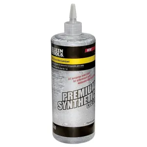 KLEIN TOOLS 51028 Premium Synthetic Clear Lubricant, Capacity 0.25 Gallon | CE4XQP 51028-1