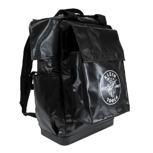 KLEIN TOOLS 5185BLK Tool Bag Backpack, 18 Inch Size, Black | CE4WJE 62138-3