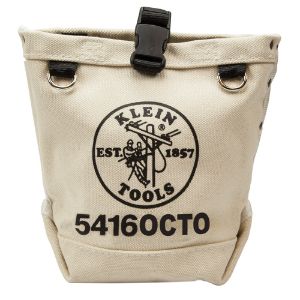 KLEIN TOOLS 5416OCTO Canvas Bull-Pin and Bolt Bag, Connection Point | CE4WNK 55387-5