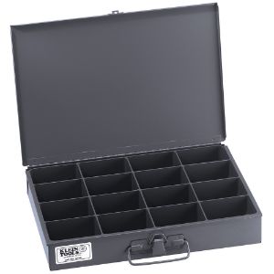 KLEIN TOOLS 54438 Mid Size Storage Box, No. of Compartments 16 | CE4YUY 54602-0