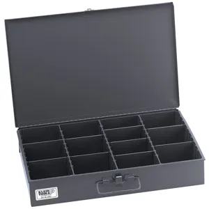 KLEIN TOOLS 54451 Parts Storage Box, Adjustable Compartment, Size Extra Large | CE4YTW 54617-4