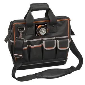 KLEIN TOOLS 55431 Lighted Tool Bag | CE4WJU 55431-5