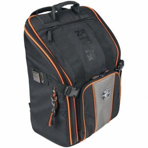 KLEIN TOOLS 55482 Tool BackPack, 3 Outside Pockets, 18 Inside Pockets, 8 1/2 Inch Overall Width, 21 Pockets | CR7EYZ 60XM97